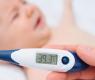 βρέφος και θερμόμετρο